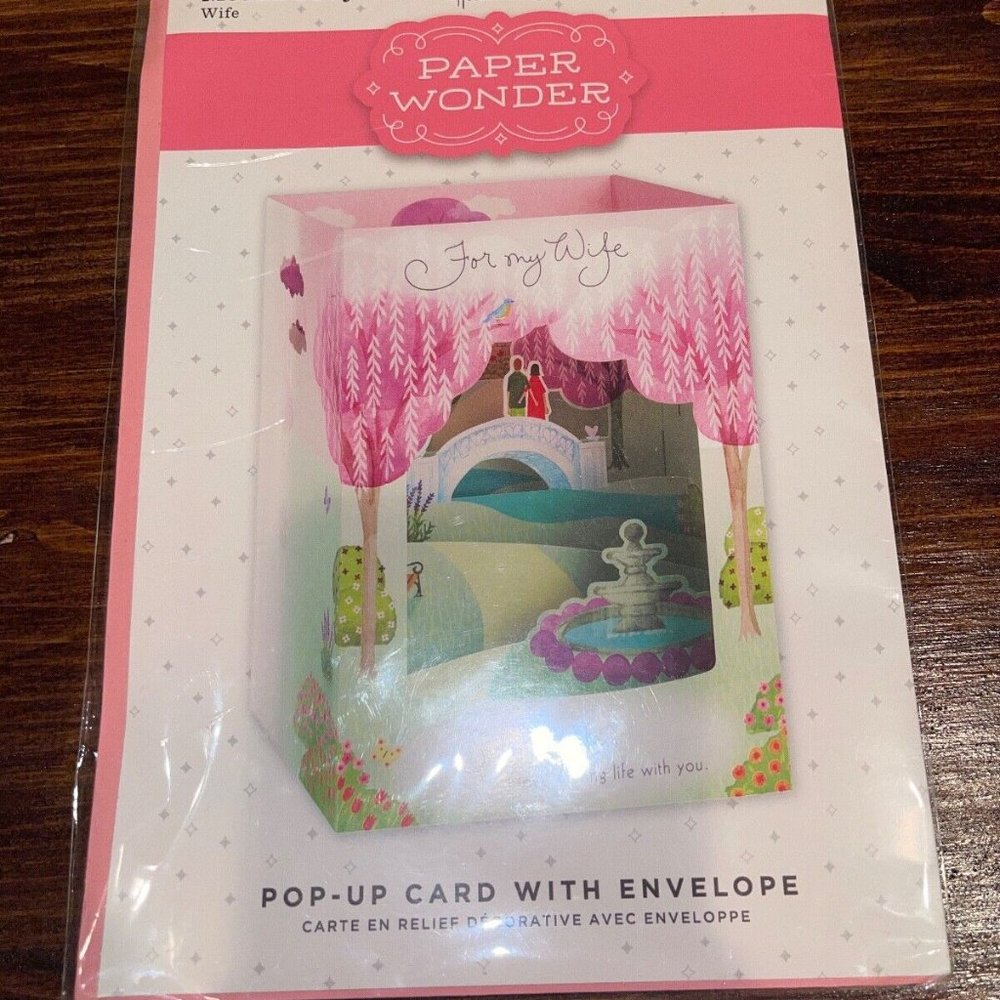 Popup Mother's Day Card for Wife